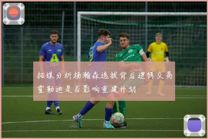 拓媒分析杨瀚森选拔背后逻辑交易霍勒迪是否影响重建计划